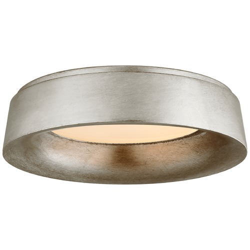 Visual Comfort Signature Collection Barbara Barry Halo Large Flush Mount in Silver by Visual Comfort Signature BBL4096BSL