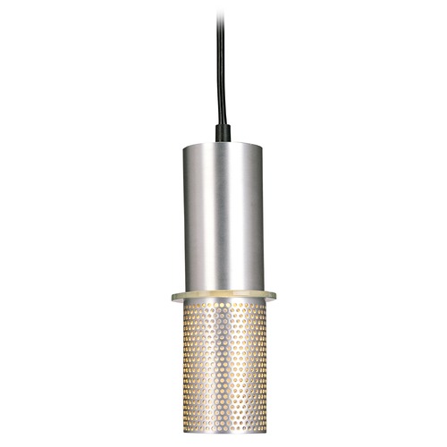 George Kovacs Lighting Larry Mini Pendant in Satin Aluminum by George Kovacs P9451-2-614