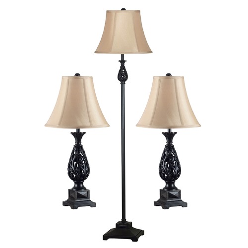 Matching Floor And Table Lamps, Table And Floor Lamp Set