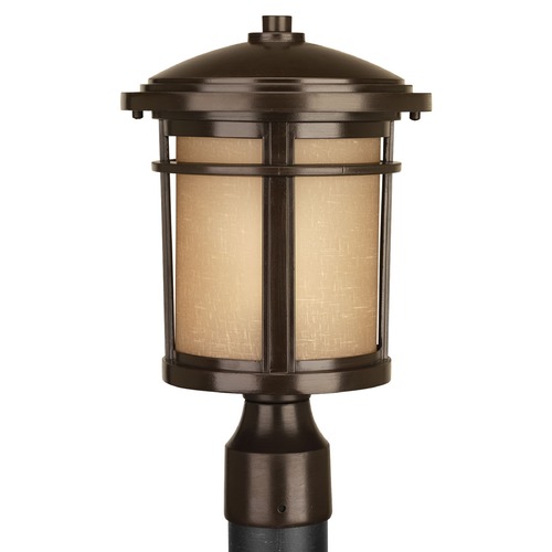 Progress Lighting Wish Antique Bronze Post Light by Progress Lighting P6424-20