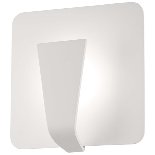 Waypoint Sand White LED Sconce by George Kovacs