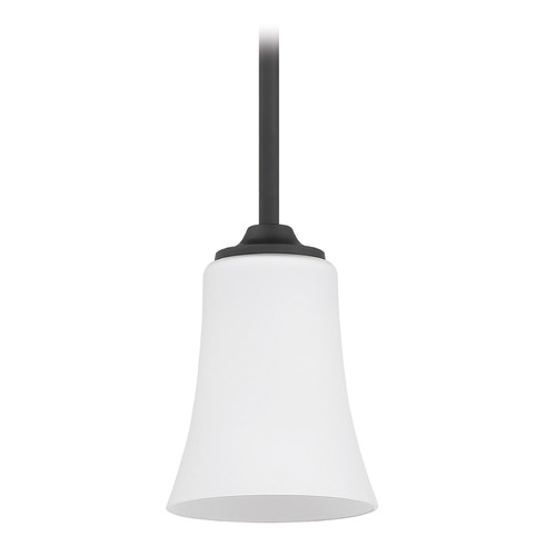 Gwyneth Flat Black Mini Pendant by Craftmade Lighting
