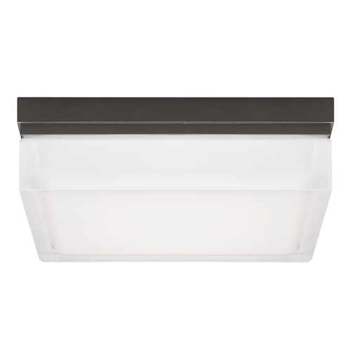 Sean Lavin Boxie Large LED Outdoor Flush Mount in Bronze by VC Modern