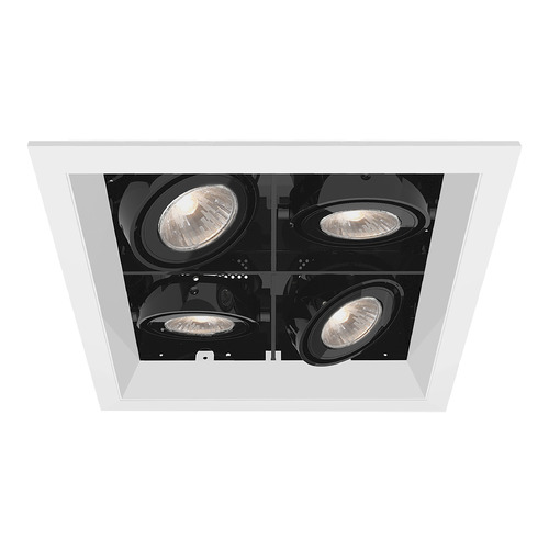 Eurofase Lighting White & Black Recessed Kit by Eurofase Lighting TE114BGU10-02