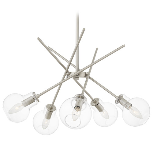 Quoizel Lighting Asha Brushed Nickel Chandelier