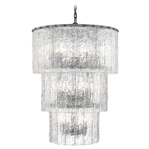 Z-Lite Glacier Matte Black Chandelier