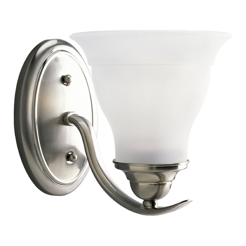 Progress Lighting Trinity Sconce in Brushed Nickel by Progress Lighting P3190-09