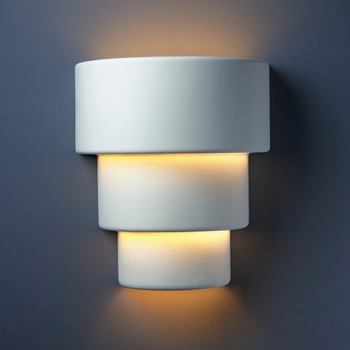 Sconce Wall Light in Bisque by Justice Design Group