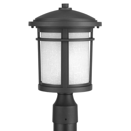 Wish Black Post Light by Progress Lighting