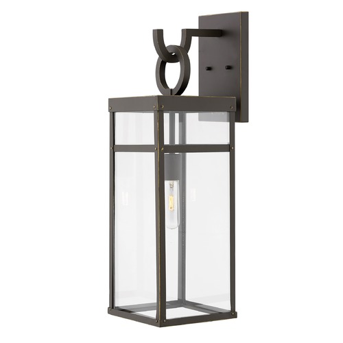 Porter Large Oil Rubbed Bronze Outdoor Wall Light by Hinkley Lighting