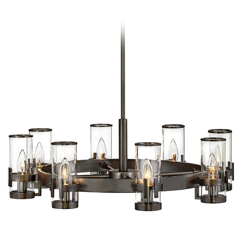 Reeve Medium Single-Tier Chandelier in Black Oxide by Hinkley Lighting