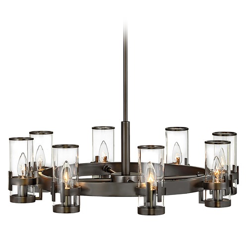 Hinkley Reeve Medium Single-Tier Chandelier in Black Oxide by Hinkley Lighting 38106BX