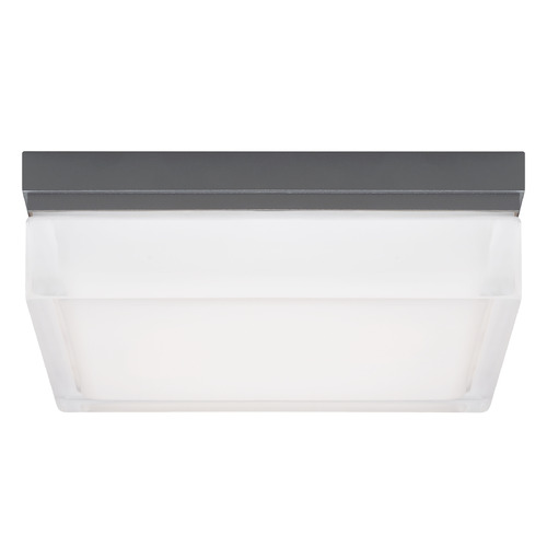 Visual Comfort Modern Collection Sean Lavin Boxie Large Outdoor Flush Mount in Charcoal by VC Modern 700OWBXL930H120