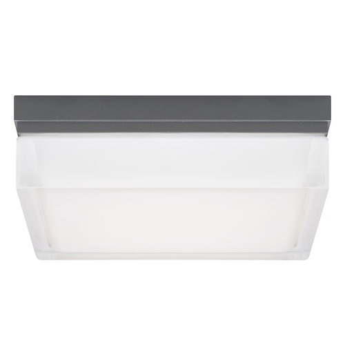Visual Comfort Modern Collection Sean Lavin Boxie Large Outdoor Flush Mount in Charcoal by VC Modern 700OWBXL930H120