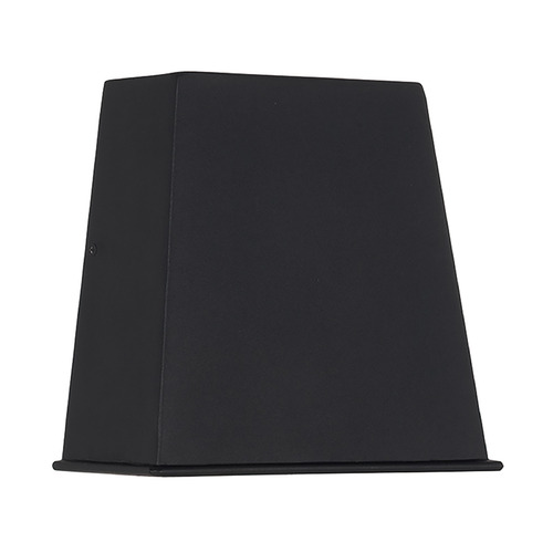 Ansel Small Outdoor Wall Light in Black by Capital Lighting