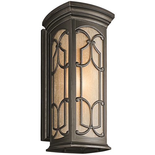 Kichler Lighting Franceasi 25-Inch Outdoor Wall Light in Olde Bronze by Kichler Lighting 49229OZ