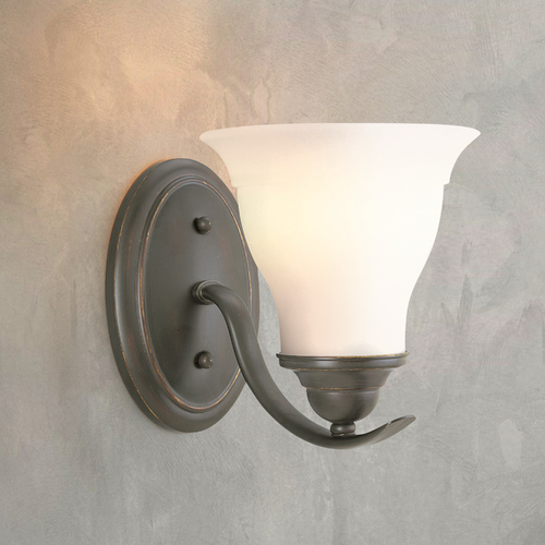 Trinity Sconce in Antique Bronze by Progress Lighting
