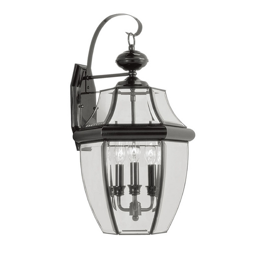 Livex Lighting Livex Lighting Monterey Black Outdoor Wall Light 2351-04