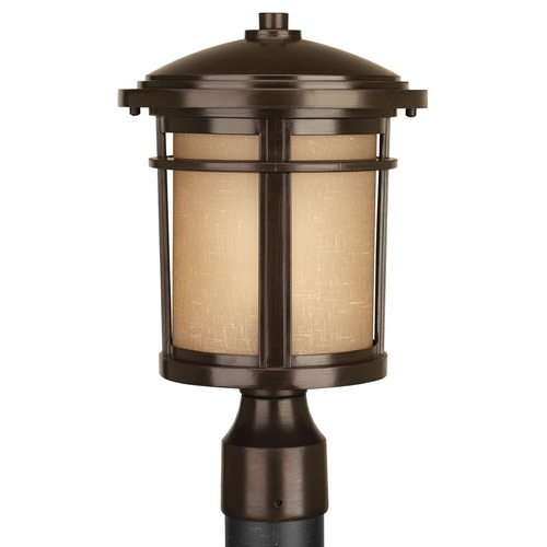 Wish LED Antique Bronze Post Light by Progress Lighting