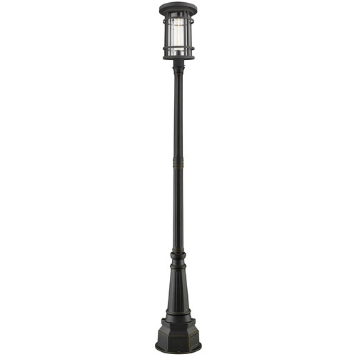 Z-Lite Jordan Oil Rubbed Bronze Post Light by Z-Lite 570PHXL-564P-ORB