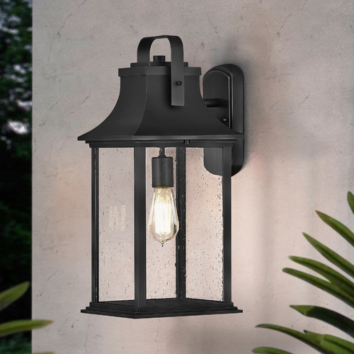 Grant 19-Inch Textured Black Outdoor Wall Light by Hinkley Lighting