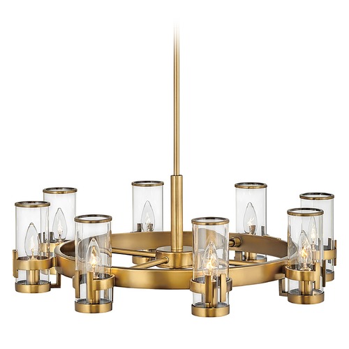 Reeve Medium Single-Tier Chandelier in Brass by Hinkley Lighting