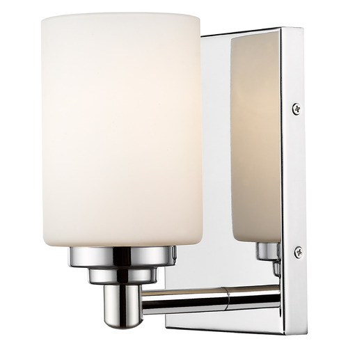 Z-Lite Soledad Chrome Sconce by Z-Lite 485-1S-CH