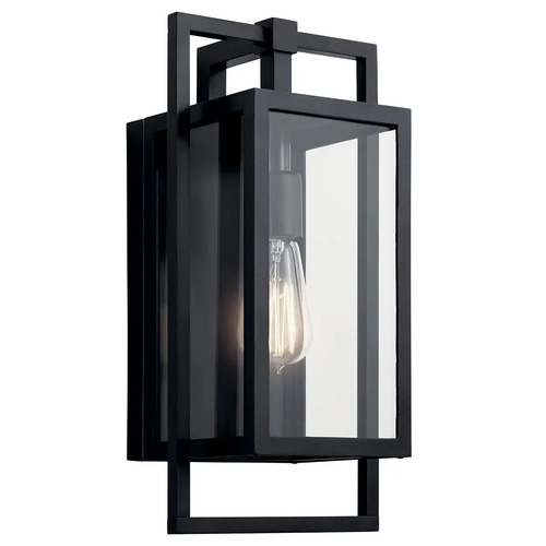 Goson 16.0-Inch Outdoor Wall Light in Black by Kichler Lighting