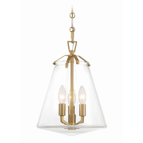 Crystorama Lighting Voss Luxe Gold Chandelier