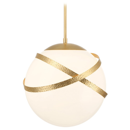 Minka Lavery Batignolles Spring Gold Leaf Pendant Light