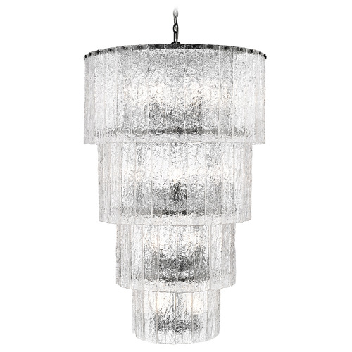 Z-Lite Glacier Matte Black Chandelier