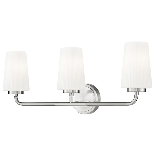 Z-Lite Z-Lite Montford Brushed Nickel Bathroom Light 7005-3V-BN