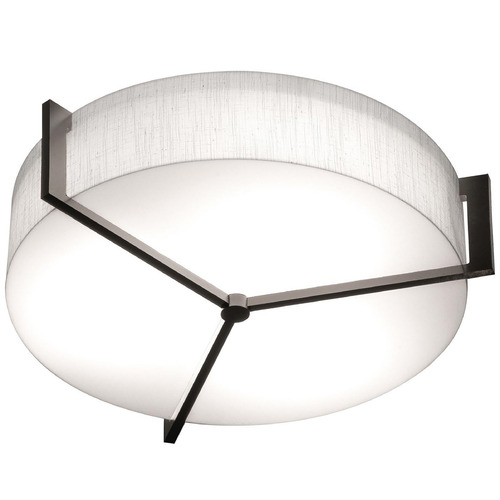 AFX Lighting Afx Lighting Apex Espresso LED Flushmount Light APF1932LAJUDES-LW-BB