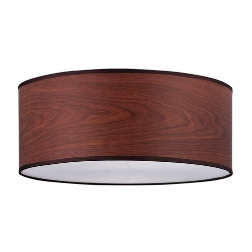 Acrylic Paper Drum Lamp Shade with Spider Assembly