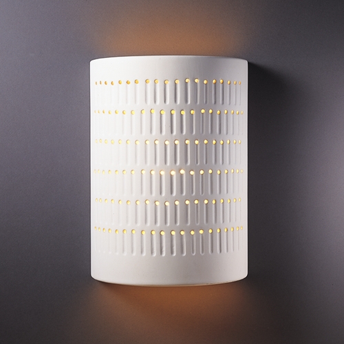 Sconce Wall Light in Bisque by Justice Design Group