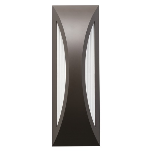 Kichler Lighting Cesya 18-Inch Architectural Bronze LED Outdoor Wall Light by Kichler Lighting 49436AZ