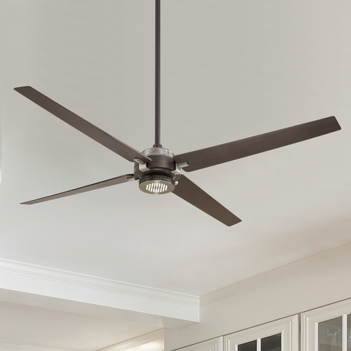 Minka Aire Spectre 60-Inch LED Fan in Oil Rubbed Bronze & Brushed Nickel by Minka Aire F726-ORB/BN