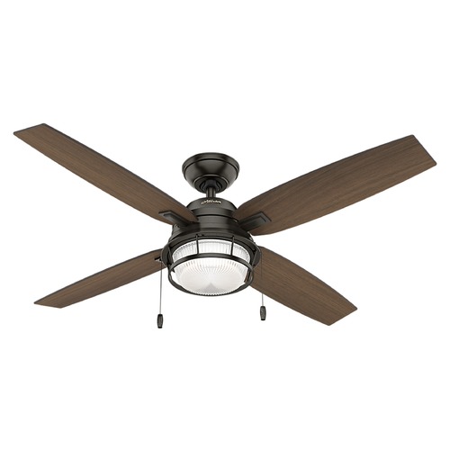 Ocala Noble Bronze LED Ceiling Fan by Hunter Fan Company