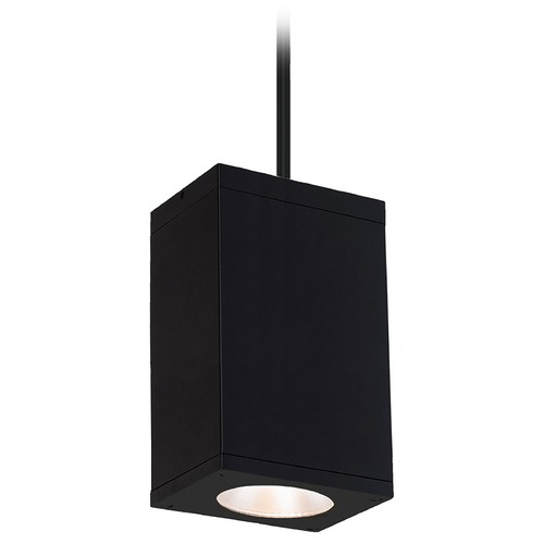 WAC Lighting Cube Arch Black LED Outdoor Hanging Light by WAC Lighting DC-PD06-F827-BK