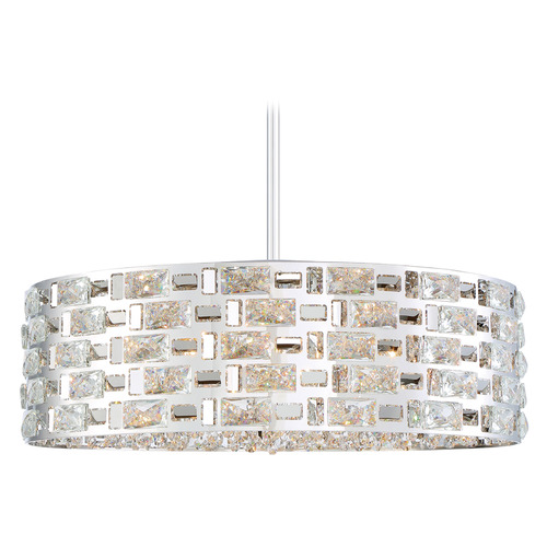 Aludra Chrome Pendant by Z-Lite