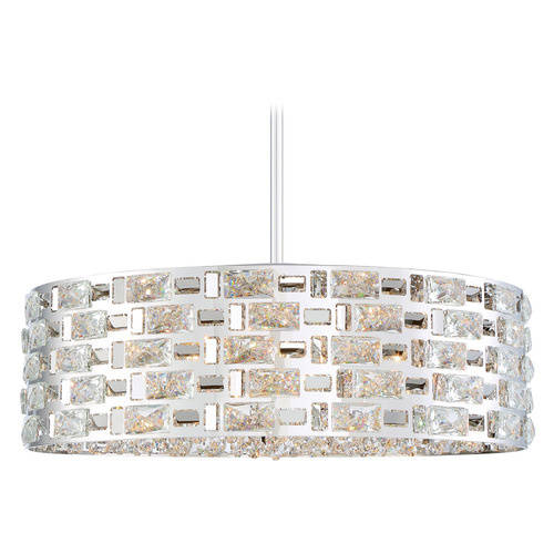 Z-Lite Aludra Chrome Pendant by Z-Lite 912P24-CH