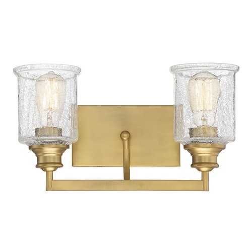 Savoy House Lighting Hampton Warm Brass Bathroom Light