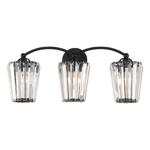 Eurofase Lighting Natalia 25-Inch Bathroom Light in Black by Eurofase Lighting 39330-031