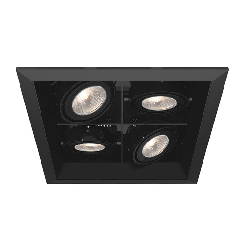 Eurofase Lighting Black & Black Recessed Kit by Eurofase Lighting TE114BGU10-01