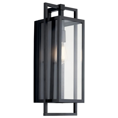 Goson 20.25-Inch Outdoor Wall Light in Black by Kichler Lighting