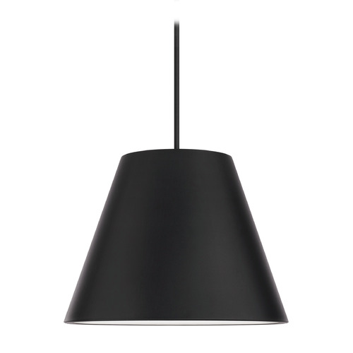 Myla 20-Inch 3000K Wet LED Pendant in Black by Modern Forms