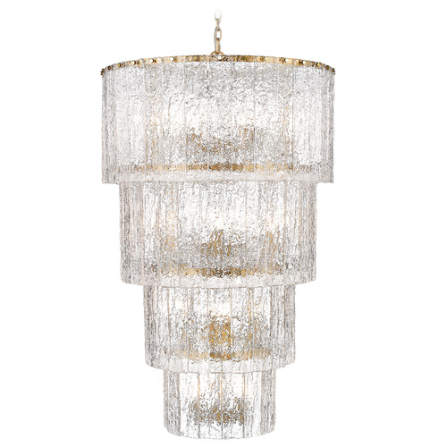 Z-Lite Glacier Modern Gold Chandelier