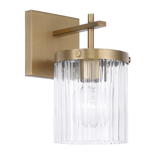 Capital Lighting Vaughn Wall Sconce in Aged Brass by Capital Lighting 656211AD-555