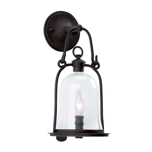 Owings Mill 16-Inch Outdoor Wall Light in Natural Bronze by Troy Lighting