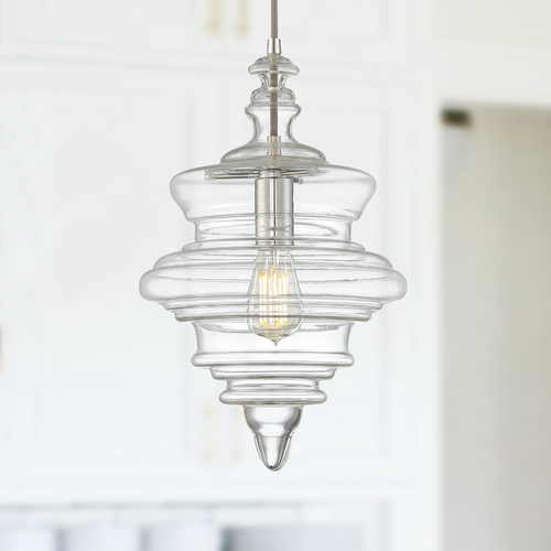 17.25-Inch High Chrome Pendant by Craftmade Lighting